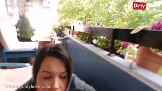 Lara Bergmann forró baletli oboázása megkefélve hatalmas faszal