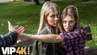 Világos Szőke vadító Zlata Shine megcsalja barátnőjét termetes faszos főnökkel