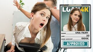Rossz nőci Una Fairy megbüntetve a hitelkezelő által