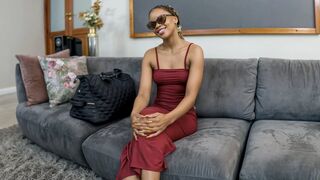 Amatőr keni leányzó elveszti az ösztönét, mikor előhúzom hatalmas erőszakos faszomat