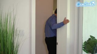 Csalinak csalt hitves punciát pusztítja a makler orbitális faszával