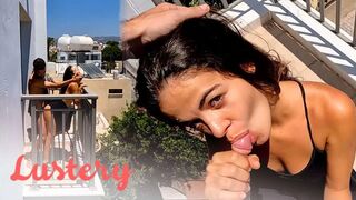 Latin Amerikai amatőrök forró balkon kufircolása