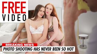 Stacy Cruz és Lenina Crowne méretes csöcsű bombázók többet akarnak, mint csak néhány fotó