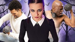 Leányzó szerda megcsalja barátját gigantikus fekete fasszal