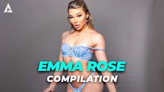 Emma Rose forró travi lezbi kalandjai – kettős dugás, édeshármas dugás és vad popsi örömök