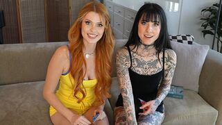 Játékos szobatársak szexi alkalmazással szerezzek harmadikat - awlivv, Elly Clutch