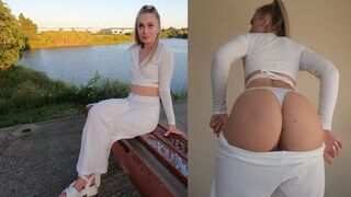 Tinédzser randiapp csoda - világos szőke hottie legelső találkozón beadta és isteni szopást adott