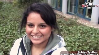 Német tinédzser szüzet csábít el az legelső castingon