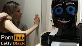 Nyilvános cidázás és beleélvezés a plázában - Letty black