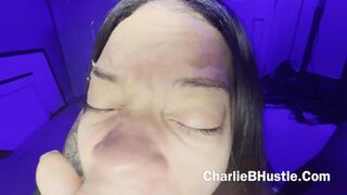 Szent patrik napi kíméletlen döngölés óriási fasszal és vad szopással