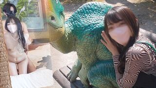 Vad állatkerti randi egy amatőr, nagymellű szépséggel és kíméletlen dugás japanese stílusban