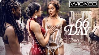 Csatlakozz a Wicked kívánatos pipi csapatához Vanna Bardot vezetésével egy forró négyesben